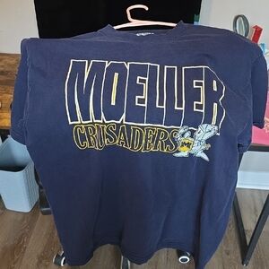 Moeller Crusaders Blue Short Sleeve Tee